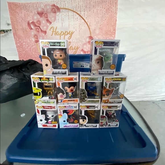 Funko pops some vaulted some are not